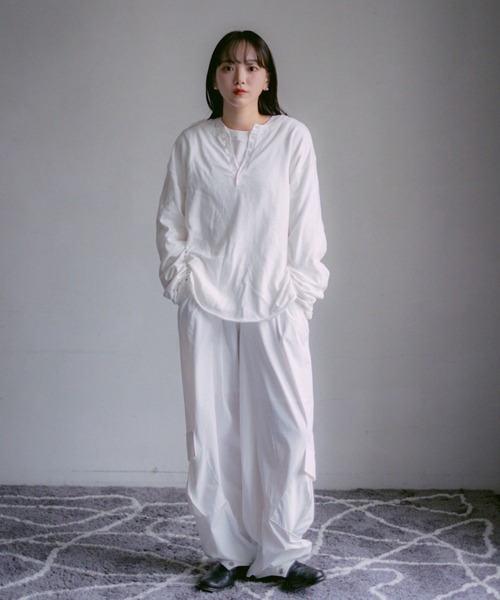 2/9号室（かおこ&ひろと） - Nylon Tuck Cargo Pants / ナイロンタック