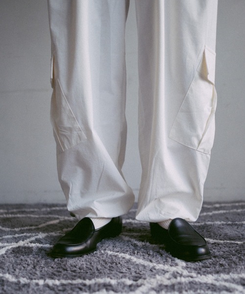 2/9号室（かおこ&ひろと） - Nylon Tuck Cargo Pants / ナイロンタック