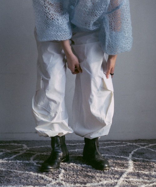 2/9号室（かおこ&ひろと） - Nylon Tuck Cargo Pants / ナイロンタック