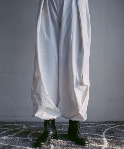2/9号室（かおこ&ひろと） - Nylon Tuck Cargo Pants / ナイロンタック