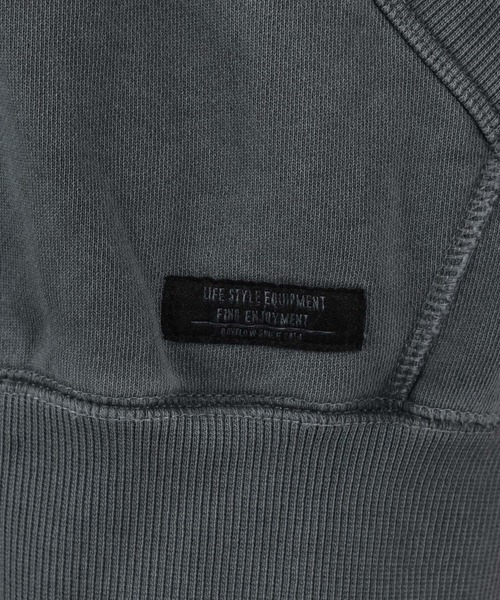 BAYFLOW（ベイフロー）の「ヴィンテージライクジップパーカー（パーカー・メンズ・チャコールグレー/エンジ・LARGE/MEDIUM）」の17枚目の写真