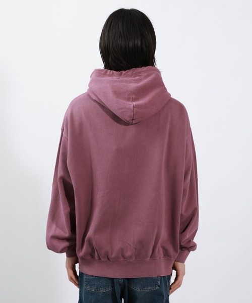 BAYFLOW（ベイフロー）の「ヴィンテージライクジップパーカー（パーカー・メンズ・チャコールグレー/エンジ・LARGE/MEDIUM）」の11枚目の写真