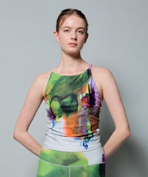 Julier Yoga and Relax | Julier KanakoSasakiコラボプリント ミドルトップス(キャミソール)