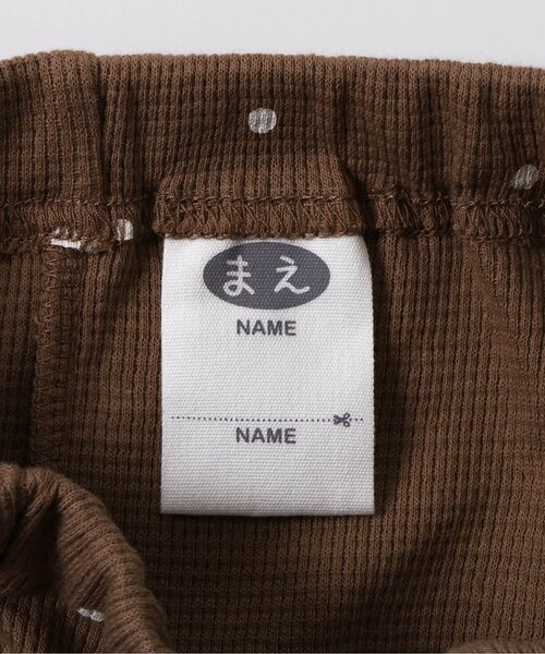 Ampersand(アンパサンド)の「【リンク/ジュニア対応】スパンコール入りモチーフワッフルパジャマ(ルームウェア/パジャマ・キッズ・ネイビー/アイボリー・80/90/100/110/120/130/140)」の7枚目の写真