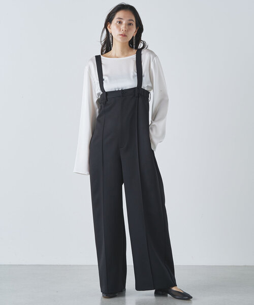 Drawing Numbers(ドローイング ナンバーズ)の「【Drawing Numbers】サテンボートブラウス(シャツ/ブラウス・レディース・ベージュ・38)」の3枚目の写真