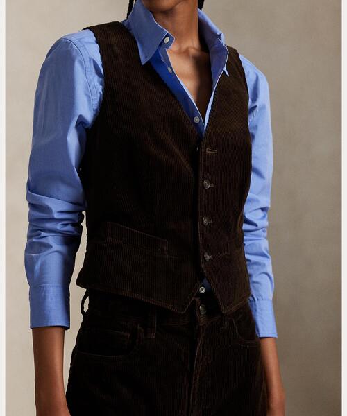 コーデュロイ ベスト（ベスト）｜POLO RALPH LAUREN（ポロ ラルフ