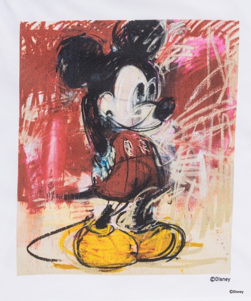 Disney(ディズニー)の「MICKEY MOUSE / CROPPED T-SHIRT A(Tシャツ/カットソー・レディース・ホワイト・S/M)」の5枚目の写真