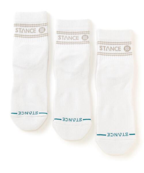STANCE（スタンス）の「STANCE /スタンス /VITAL QUARTER 3 PACK（ソックス/靴下・メンズ・ホワイト/ブラック/その他24・L）」の14枚目の写真