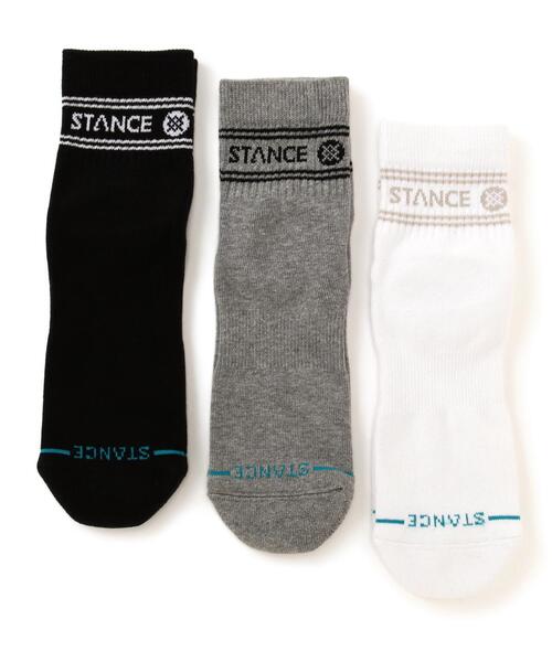 STANCE（スタンス）の「STANCE /スタンス /VITAL QUARTER 3 PACK（ソックス/靴下・メンズ・ホワイト/ブラック/その他24・L）」の15枚目の写真