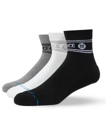 STANCE（スタンス）の「STANCE /スタンス /VITAL QUARTER 3 PACK（ソックス/靴下）」