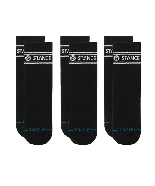 STANCE（スタンス）の「STANCE /スタンス /VITAL QUARTER 3 PACK（ソックス/靴下・メンズ・ホワイト/ブラック/その他24・L）」の8枚目の写真