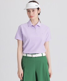 Paul Stuart（ポールスチュアート）の「【GOLF】襟裏ロゴジャカードカラーポロシャツ（ゴルフグッズ）」