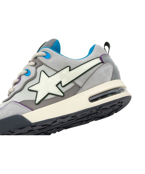 A BATHING APE(アベイシングエイプ)の「BAPE FLIP STA #2(スニーカー・メンズ・グレー/ブラック・9/12/11/8/9.5/10/7/8.5)」の10枚目の写真