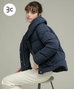 RIENDA GOLF】フェイクファーカラーキルティングジャケット（ブルゾン