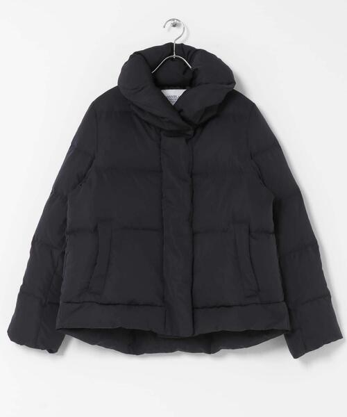 セール】『WEB限定』撥水ショールカラーミディコート（ダウン