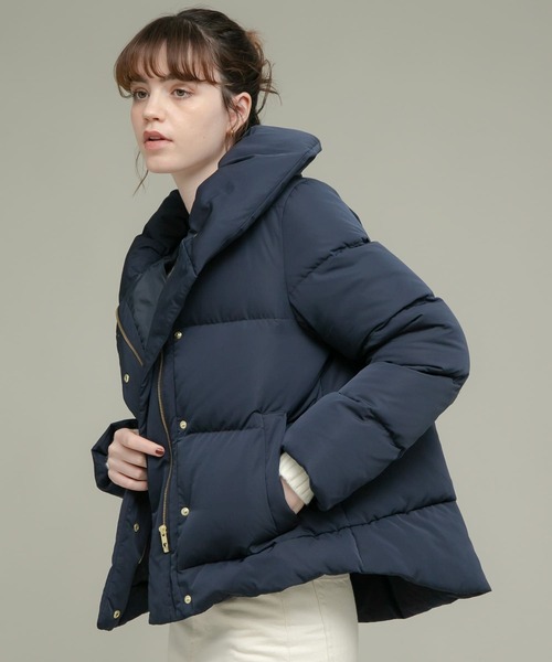 【美品】URBAN RESEARCHアーバンリサーチ ショールカラーダウンコート 撥水ショールカラーミディコート（ダウンジャケット/コート