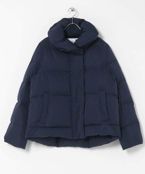 URBAN RESEARCH Sonny Label（アーバンリサーチサニーレーベル）の「『WEB限定』撥水ショールカラーミディコート（ダウンジャケット/コート・レディース・ライトグレー/ブラック/ネイビー・FREE）」の11枚目の写真