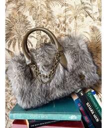 EVRIS | フェイクファーボストンBAG(ボストンバッグ)