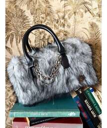 EVRIS | フェイクファーボストンBAG(ボストンバッグ)