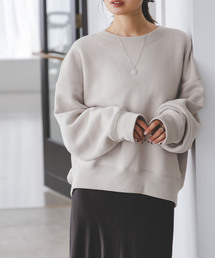 Noble ボリュームスリーブショートプルオーバー Noble（ノーブル）の「ボリュームスリーブショート丈プル