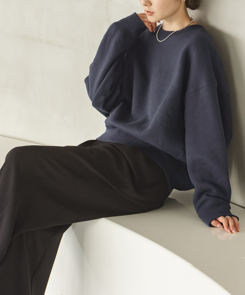 ナッピングオーバーニュアンススウェット（スウェット）｜NOBLE