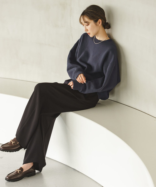 ナッピングオーバーニュアンススウェット（スウェット）｜NOBLE