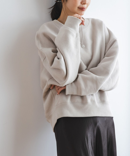 ナッピングオーバーニュアンススウェット（スウェット）｜NOBLE