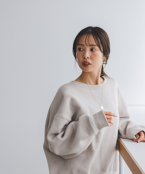 ナッピングオーバーニュアンススウェット（スウェット）｜NOBLE