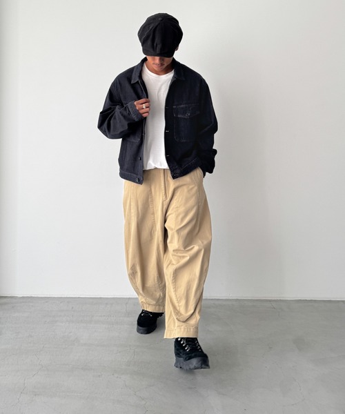 CANAL JEAN（キャナルジーン）の「choice_cnl/SEIRTAND　胸ポケットデニムジャケット（デニムジャケット・レディース・インディゴブルー・LARGE/MEDIUM）」の10枚目の写真