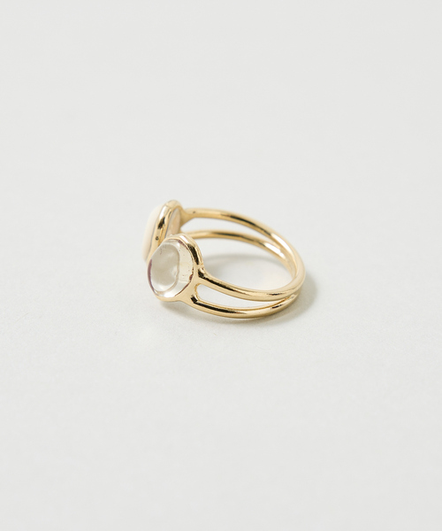 collex（コレックス）の「【Elodie Pavie】Twin Bague Double（リング・レディース・アイボリー/ブラック/グリーン/レッド系その他・フリー）」の20枚目の写真