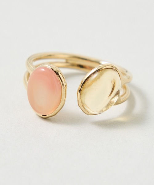 collex（コレックス）の「【Elodie Pavie】Twin Bague Double（リング・レディース・アイボリー/ブラック/グリーン/レッド系その他・フリー）」の15枚目の写真