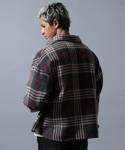 DANKE SCHON（ダンケシェーン）の「【WEB&DEPOT限定】DankeSchon/ダンケシェーン/SNAP CHECK SHIRTS（シャツ/ブラウス・メンズ・モスグリーン/ブラウン/グレー・M/L）」の21枚目の写真