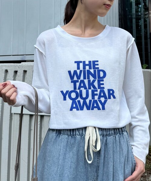 CIAOPANIC TYPY（チャオパニックティピー）の「シアースムースアソートプリントTEE（Tシャツ/カットソー・レディース・サックスブルー/グレー/ホワイト/ピンク・ONE SIZE）」の2枚目の写真