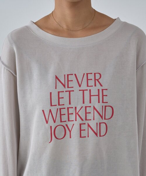 CIAOPANIC TYPY（チャオパニックティピー）の「シアースムースアソートプリントTEE（Tシャツ/カットソー・レディース・サックスブルー/グレー/ホワイト/ピンク・ONE SIZE）」の16枚目の写真