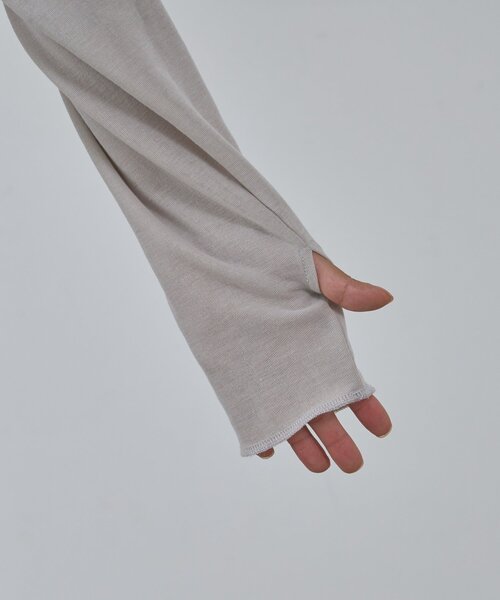 CIAOPANIC TYPY（チャオパニックティピー）の「シアースムースアソートプリントTEE（Tシャツ/カットソー・レディース・サックスブルー/グレー/ホワイト/ピンク・ONE SIZE）」の18枚目の写真