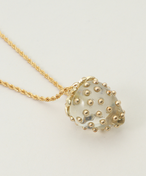 Kenneth Jay Lane(ネスジェイレーン)の「【Kenneth Jay Lane/ケネス ジェイ レーン】 strawberry pendant ネックレス(ネックレス・レディース・ゴールド・FREE)」の7枚目の写真