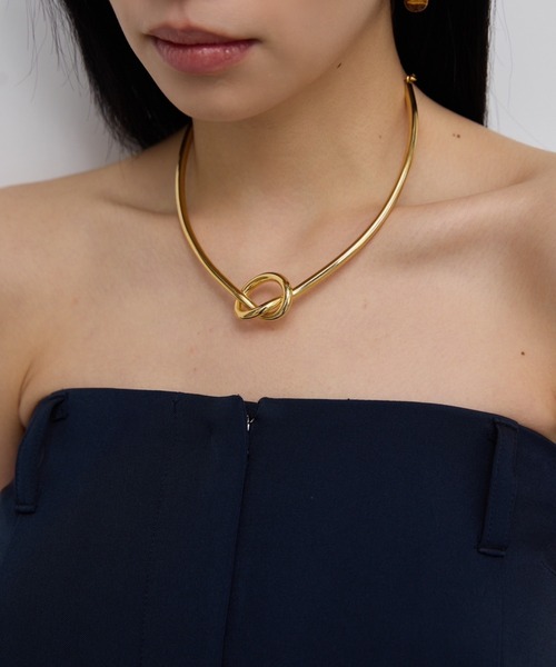AIC.（エーアイシー）の「ノットデザインチョーカー（チョーカー・レディース・シルバー/ゴールド・FREE）」の13枚目の写真