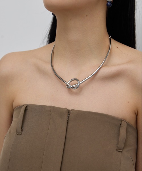 AIC.（エーアイシー）の「ノットデザインチョーカー（チョーカー・レディース・シルバー/ゴールド・FREE）」の9枚目の写真