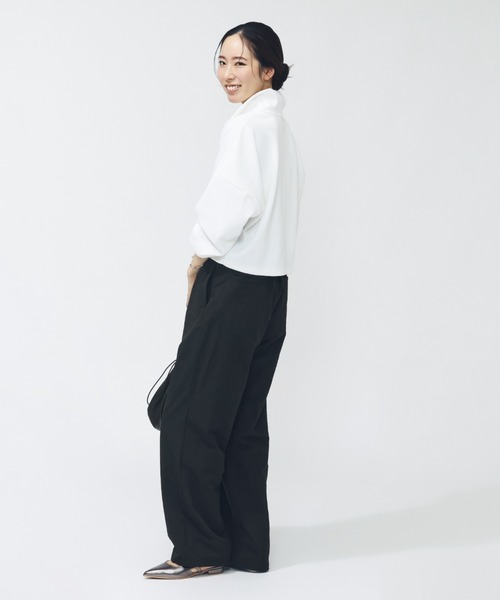 NEW BALANCE（ニューバランス）の「【アルペン限定】 ニューバランス New Balance THE CITY ウーブンパラシュートパンツ（その他パンツ・レディース・ブラック/アイボリー・S/M/L）」の12枚目の写真