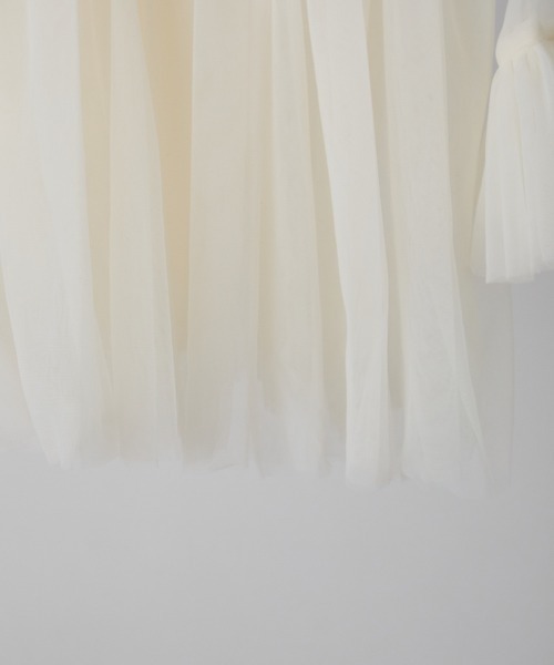 riziere(リジェール)の「チュールフリルブラウス(シャツ/ブラウス・キッズ・アイボリー/ブラック・100/90/150/140/130/120/110)」の14枚目の写真