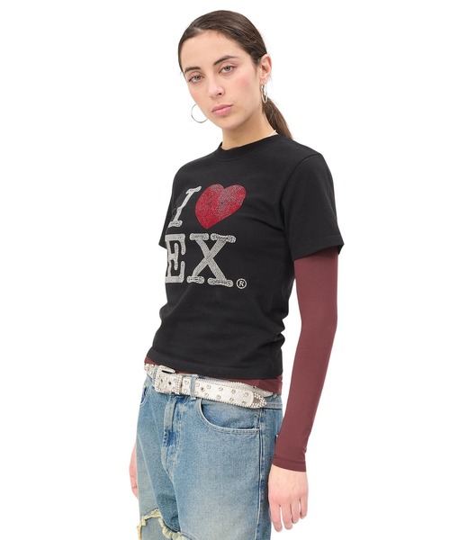 Carne Bollente（カルネボレンテ）の「(CARNE BOLLENTE)THE EX EFFECT（Tシャツ/カットソー・レディース・ブラック・S）」の10枚目の写真