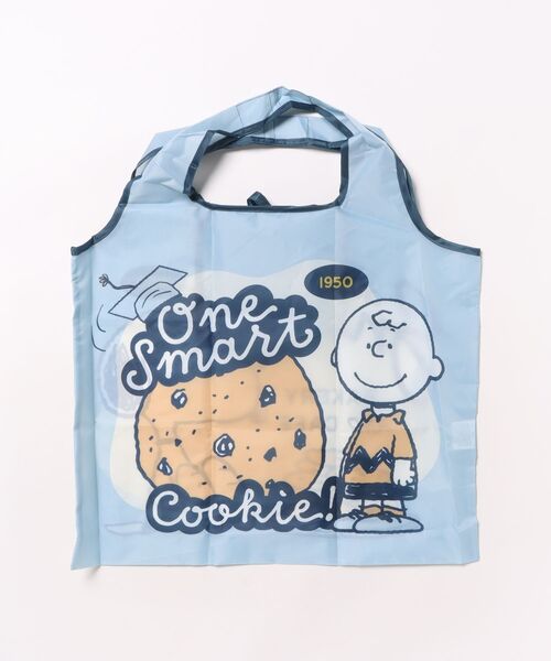 PEANUTS(ピーナッツ)の「【 PEANUTS 】 スヌーピー くるくるショッピングバッグA 25F9(エコバッグ/サブバッグ・レディース・ライトブルー/オレンジ/イエロー/パープル・FREE)」の12枚目の写真