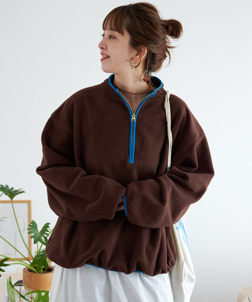 みーすけ☆　新品未使用B.C STOCK フリースハーフジップ B.C STOCK tシャツ 「ZOZO限定」フリースハーフジップ