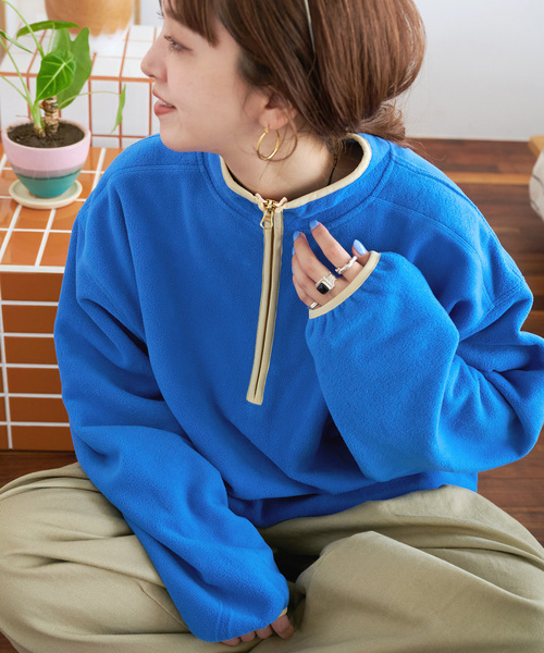 みーすけ☆　新品未使用B.C STOCK フリースハーフジップ B.C STOCK tシャツ 「ZOZO限定」フリースハーフジップ