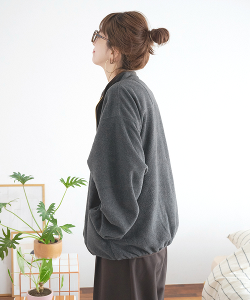 ZOZO限定】フリースハーフジップ（Tシャツ/カットソー）｜B.C STOCK