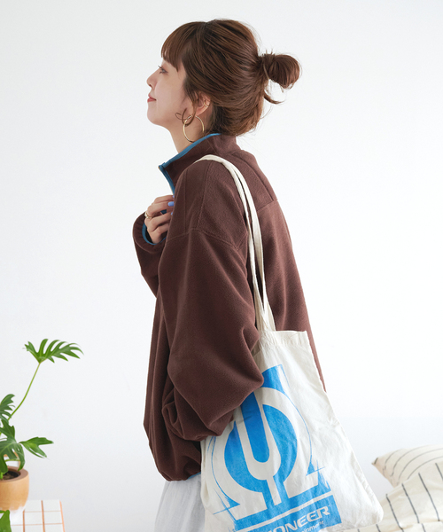 みーすけ☆　新品未使用B.C STOCK フリースハーフジップ B.C STOCK tシャツ 「ZOZO限定」フリースハーフジップ