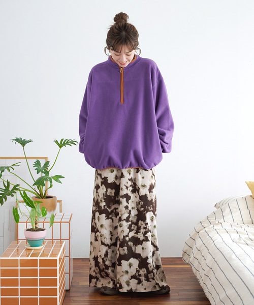 ZOZO限定】フリースハーフジップ（Tシャツ/カットソー）｜B.C STOCK