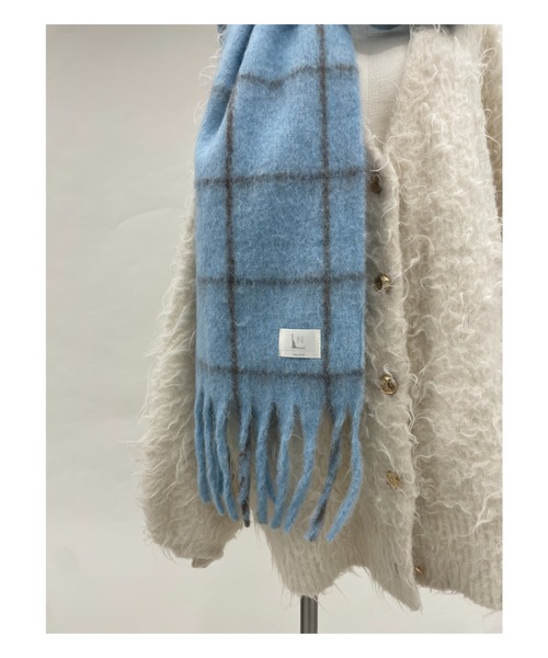 plaid pattern muffler / プラッドパターンマフラー（マフラー）｜loin