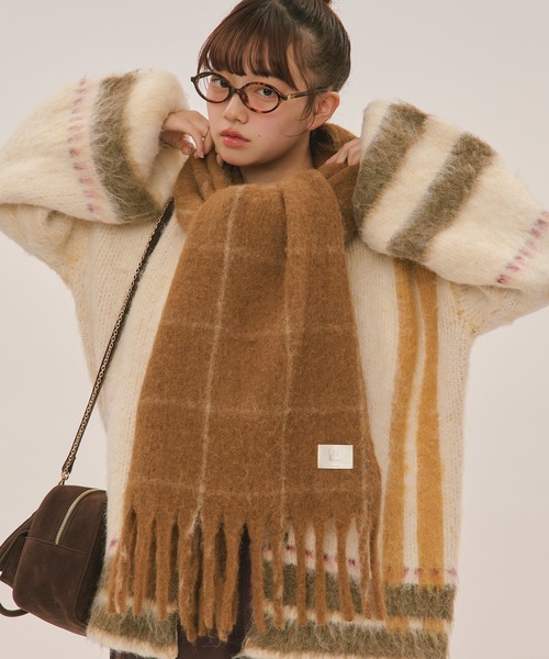 新年限定‼︎【新品】グッチ　マフラー　140cm 茶色×アイボリー　未開封 グッチマフラースーパーコピーN級品激安通販専門店-スーパーコピーhacopy