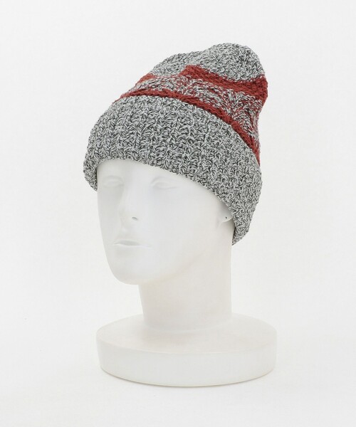 MONKEY TIME（モンキータイム）の「＜Nine Tailor＞VANDA ニット ハット（ニットキャップ/ビーニー・メンズ・ブラック/その他1/ナチュラル・FREE）」の4枚目の写真